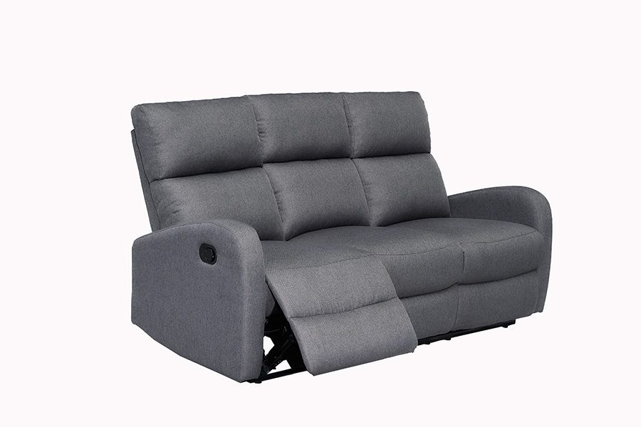 RC-2325 Sofá reclinable manual compacto para apartamentos y salas de estar más pequeñas